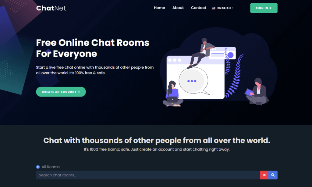 「资源分享」ChatNet | PHP 聊天室和私人聊天脚本插图4